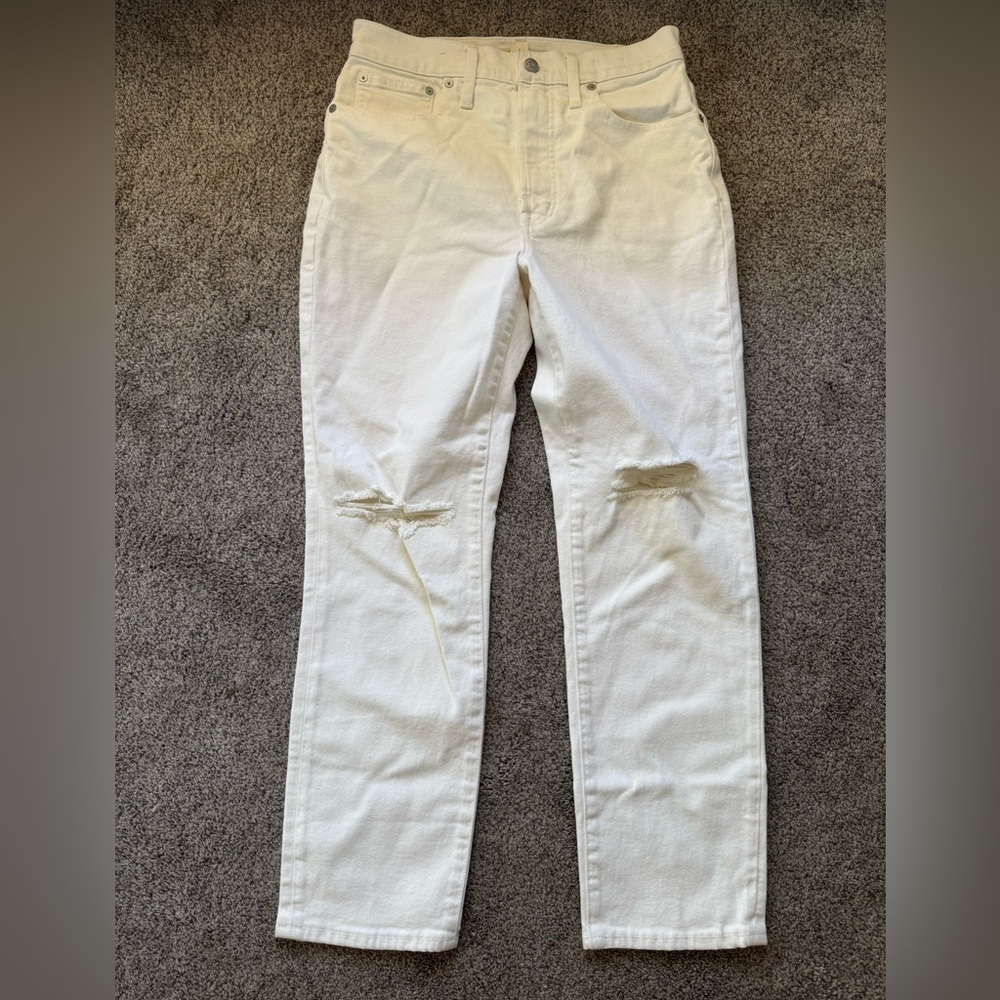 Madewell distressed jeans